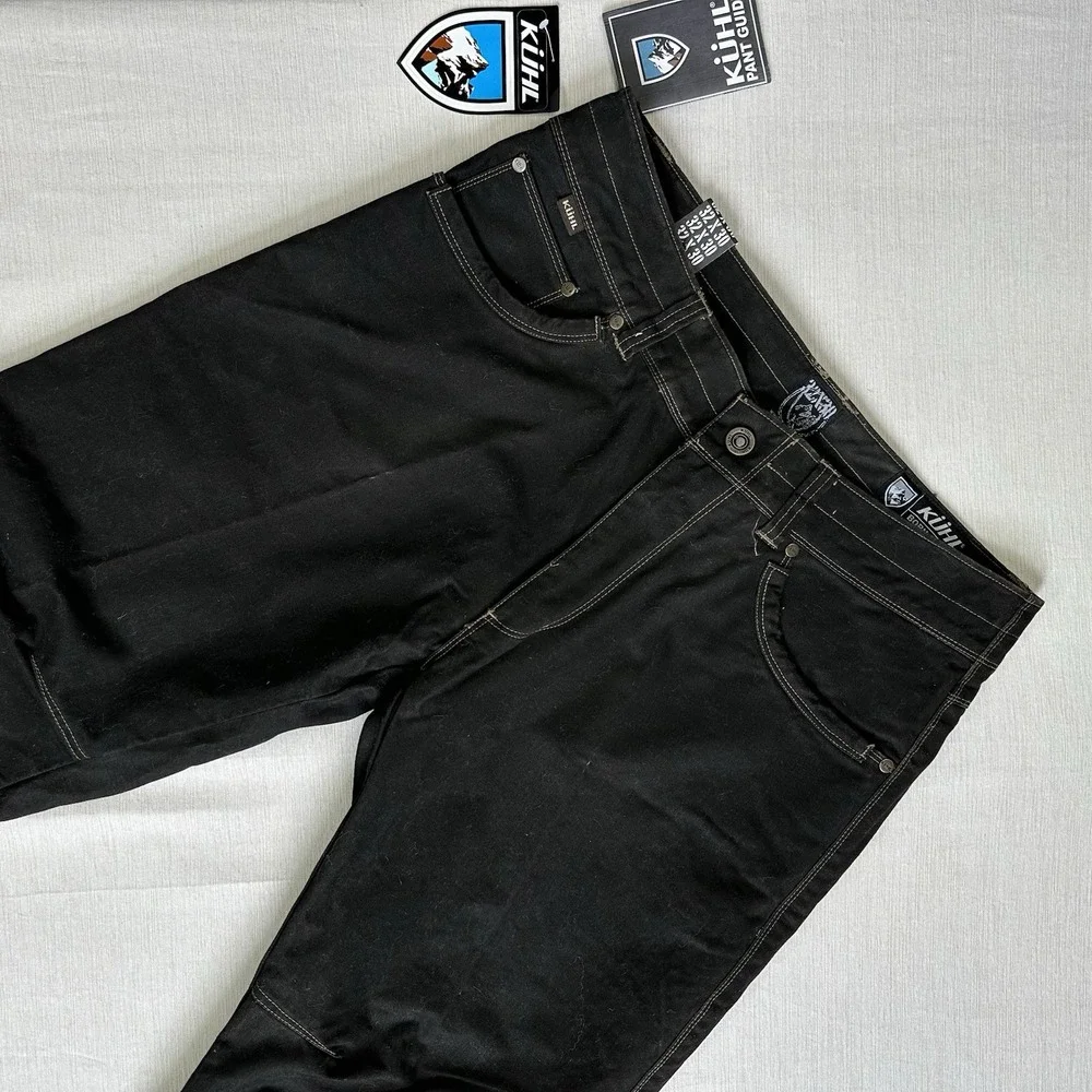 NWT Kuhl Rydr Vintage Patina Dye Pants Men 32x30 Dark Gray Hiking Outdoors